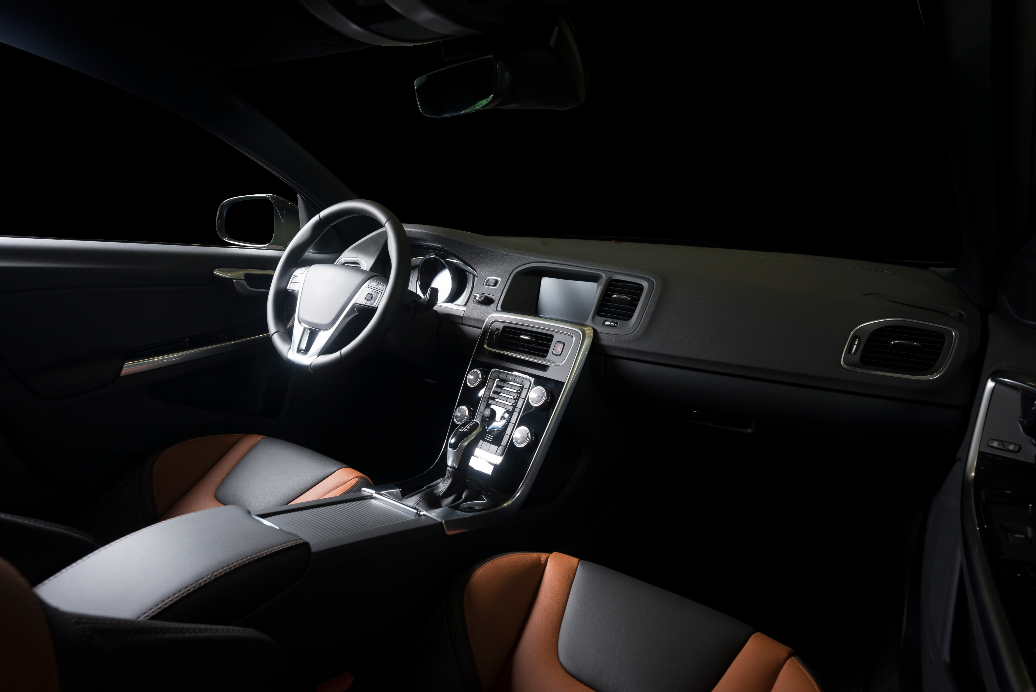 Modern Car Interior