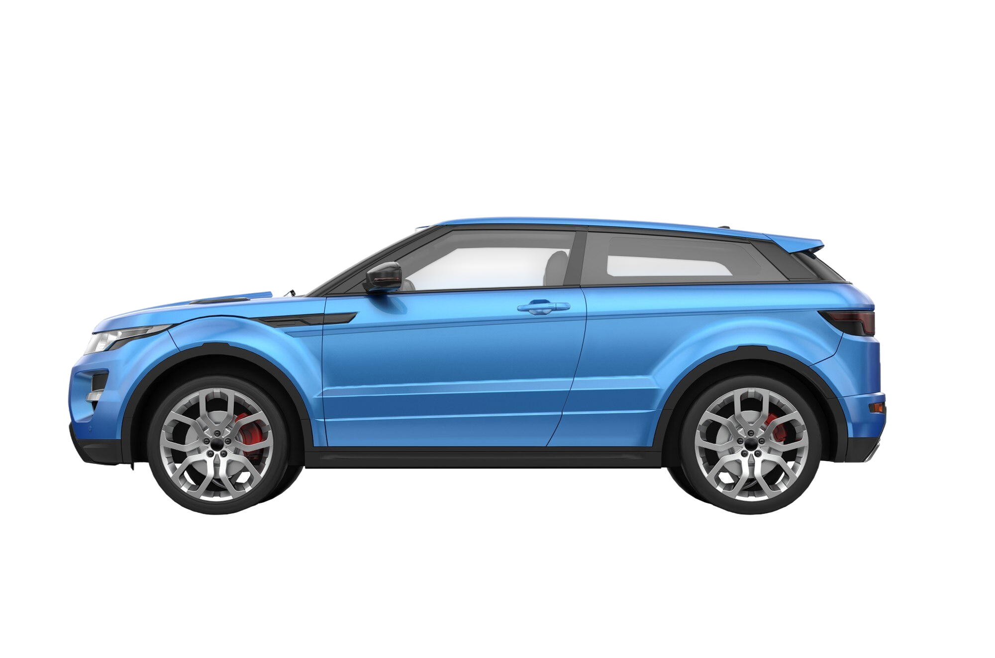 Blue SUV Car